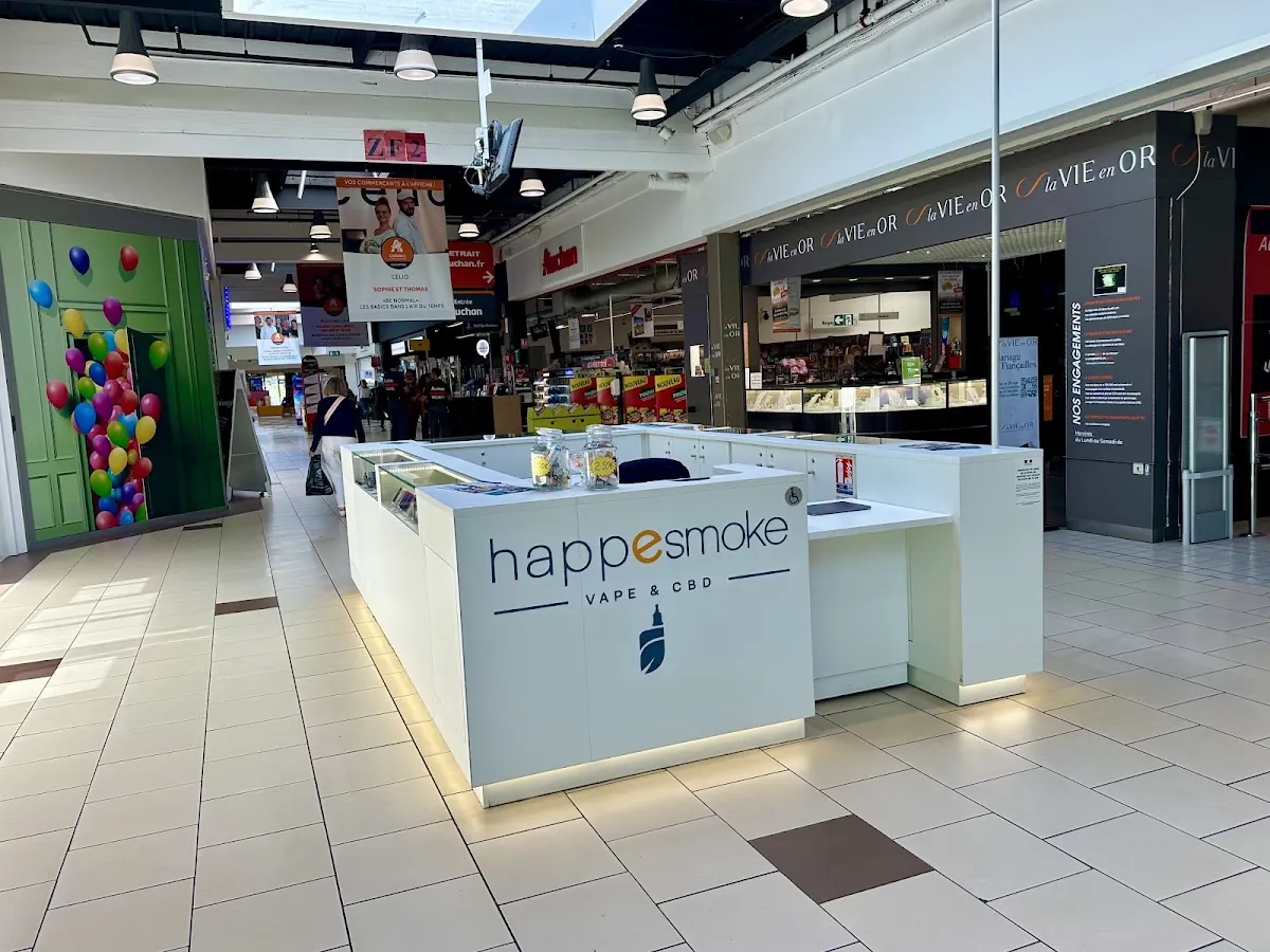 Vitrine du magasin HappeSmoke Cognac